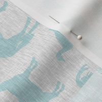 Farm girl quilt - turquoise rotated -