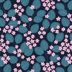 Pattern 0660 - Hand drawn garden flowers