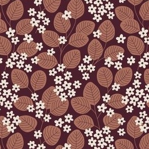 Pattern 0661 - Hand drawn garden flowers