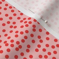 Tiny Dots_Red/Peach_Small