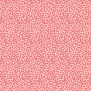 Tiny Dots_Red/Peach_Small