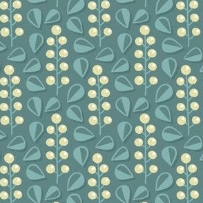 Pattern 0666 - Abstract yellow berries
