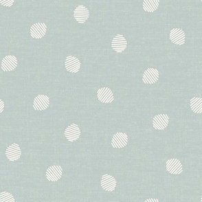 Striped Dots Spring Mint_Iveta Abolina