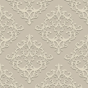 Baroque_style_damask_ornamental_beige_colored_pattern