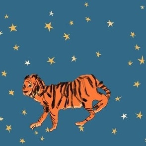 Tiger Stars - Ocean Blue