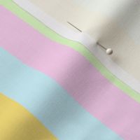  pastel stripes fabric - easter fabric