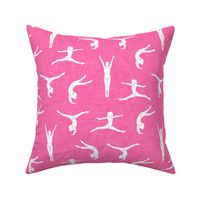 Gymnastics - gymnast - pink - LAD22