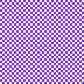 purple checker half inch