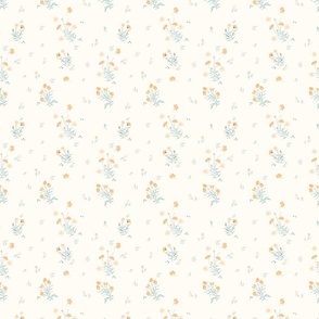 Wildflowers in Cream