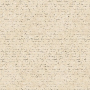 Abstract pattern in vintage style with hand written letter