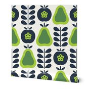 Pear and Apple Mod in Navy Lime