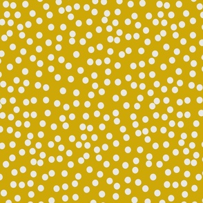 Tiny Dots_Whitye/Gold_Large
