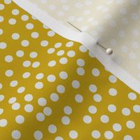 Tiny Dots_White/Gold_Small