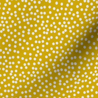 Tiny Dots_White/Gold_Small