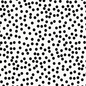 Tiny Dots_Blacl/White_Large