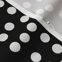 Tiny Dots_White/Black_Large