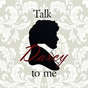 Talk Darcy to Me Book Sleeve size medium 