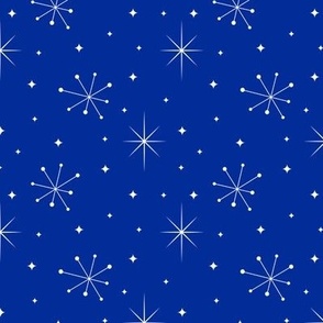Midcentury Stars - Blue