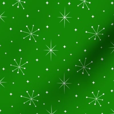 Midcentury Stars - Green