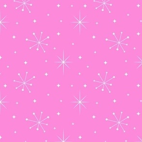 Midcentury Stars - Pink