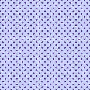 Violet Background Dots - Pale Blue