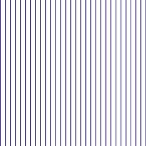 Violet Background Stripe - White