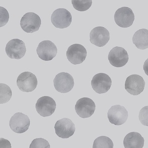 large dots grey gray background