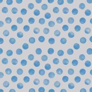 medium dots blue gray background