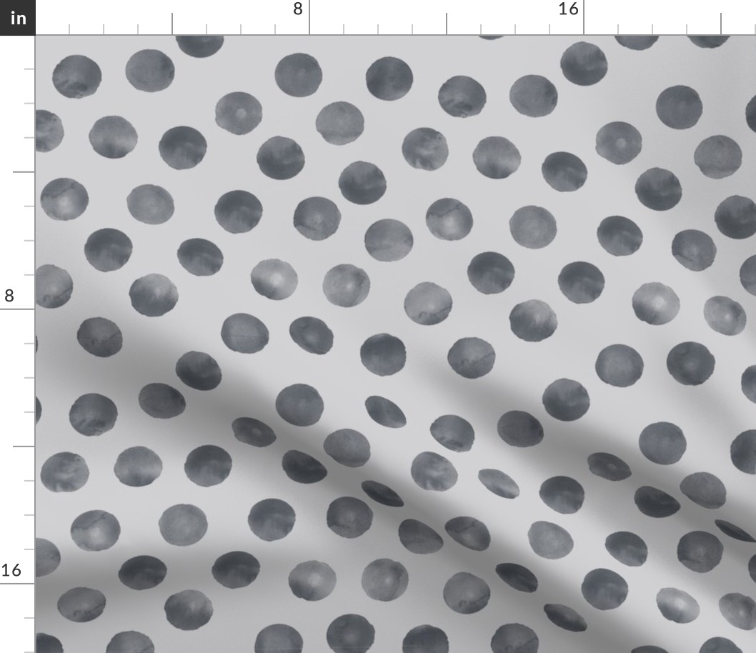 medium dots ink gray background