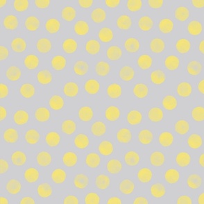 medium dots yellow gray background