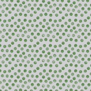 small dots  green gray background