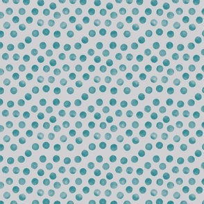 small dots  teal gray background