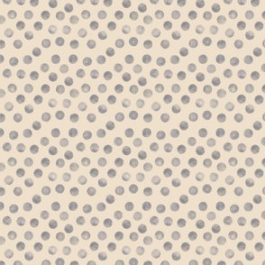 small dots  grey biege background