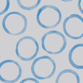 large blue circles