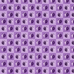 Summer Teddy Bears Checkerboard - Purple