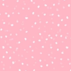 Cherry Blossom Sukura Pink Confetti Painted Dots