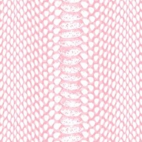 Cobra Snake Belly Stripes Sakura Cherry Blossom Pink