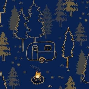Woodland Camping - Camper