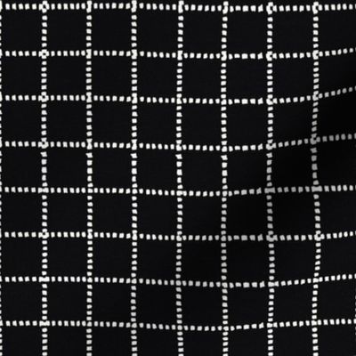 Dotted Grid Coal Black_Iveta Abolina