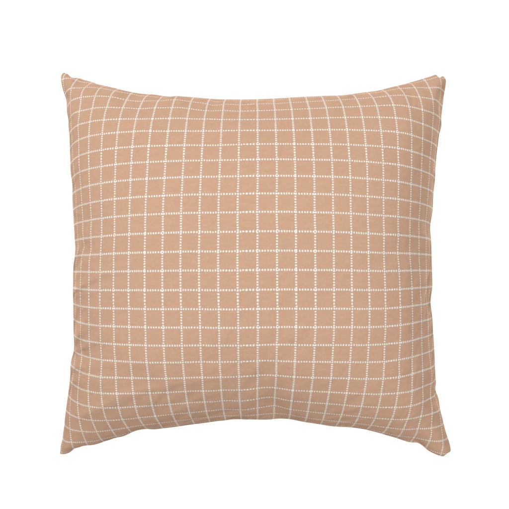 Dotted Grid Powder Tan_Iveta Abolina