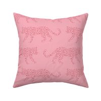 Leopard Parade - Flamingo / Candy Pink - Large Scale