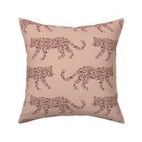 Leopard Parade - Villa Tan / Sable Red Brown - Large Scale