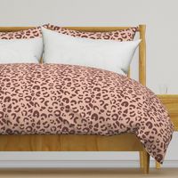 Leopard Spots - Villa Tan / Sable Red Brown - Large Scale