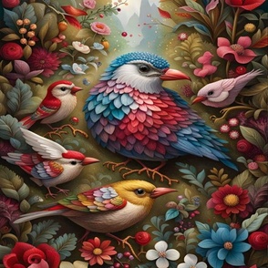 The wonderland birds