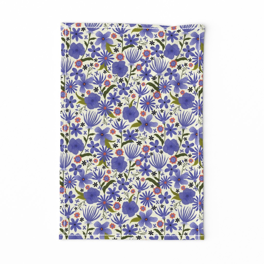 periwinkle floral