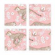 Cheetah Chintz - cotton candy pink - large