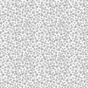  Pattern with small abstract geometric shapes