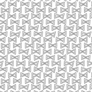 Pattern with ribbon shape elements