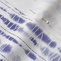 Shibori Very Peri Purple Stripes by Angel Gerardo