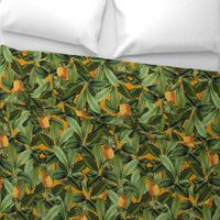 Green Leaf And Pineapple Pattern